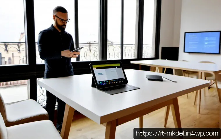 디지털 공유재의 성장 동력 - Photorealistic modern Italian coworking space in Milan, diverse adults collaborating around a shared...